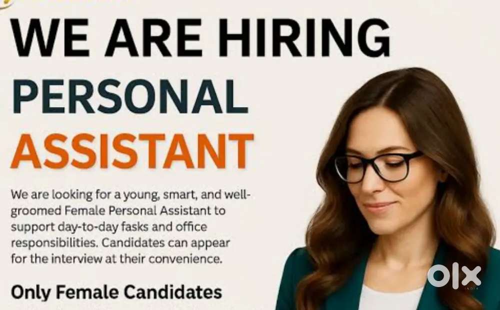 LADY ASSISTANT need