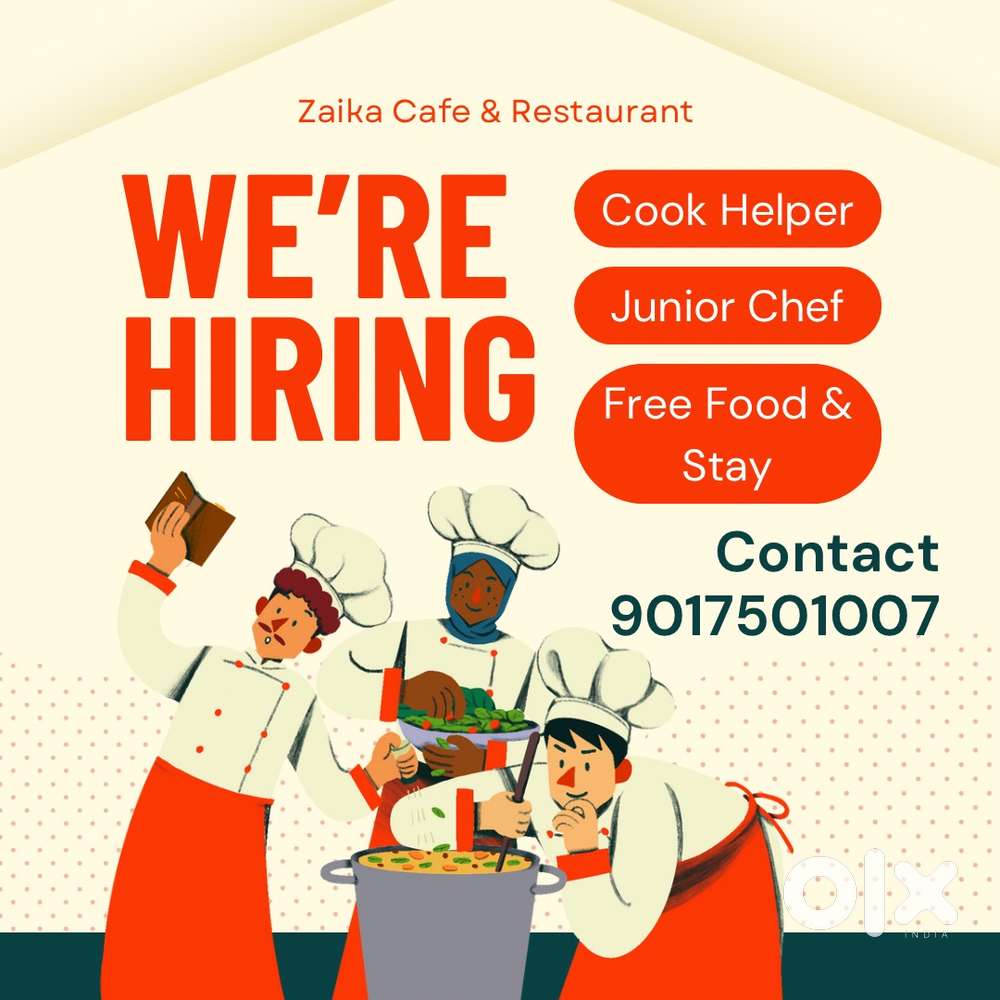 North indian Delhi Style chef/cook helper