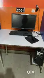 Desk top computer set cpu