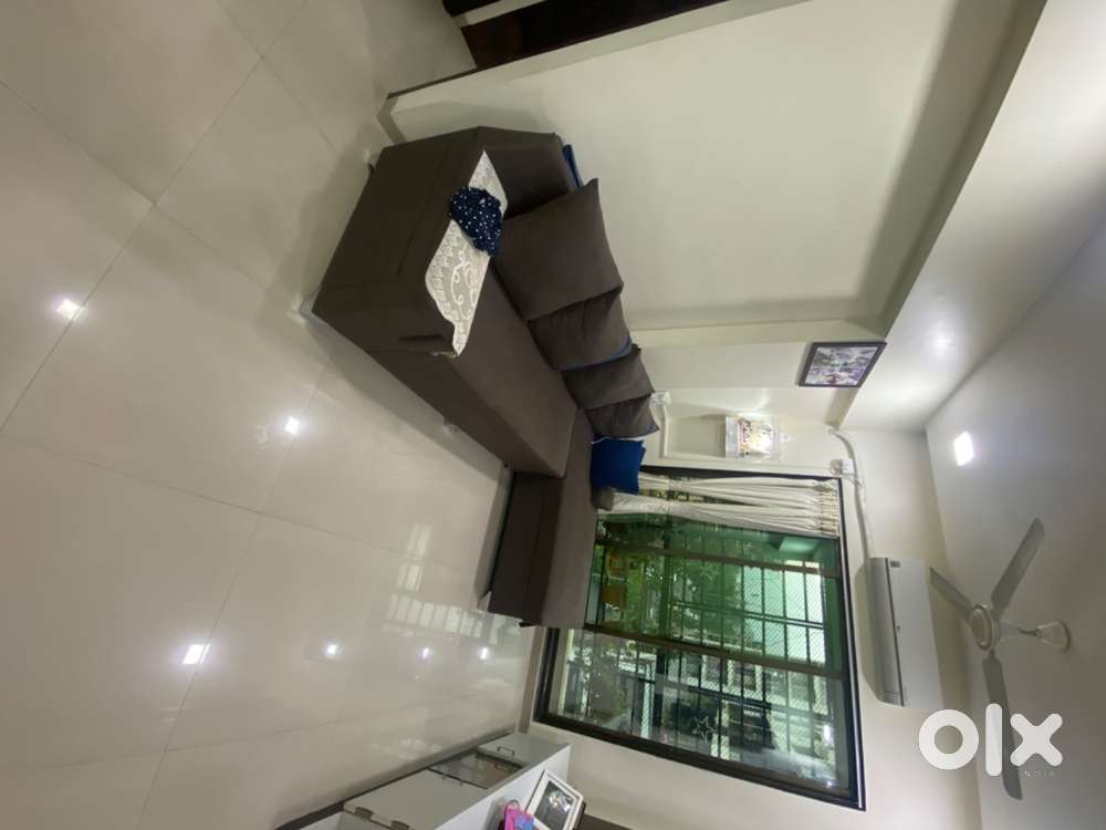 Sofa set brown colour with storage