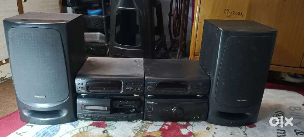 Technics music system rack cd aux fm perfect working condition