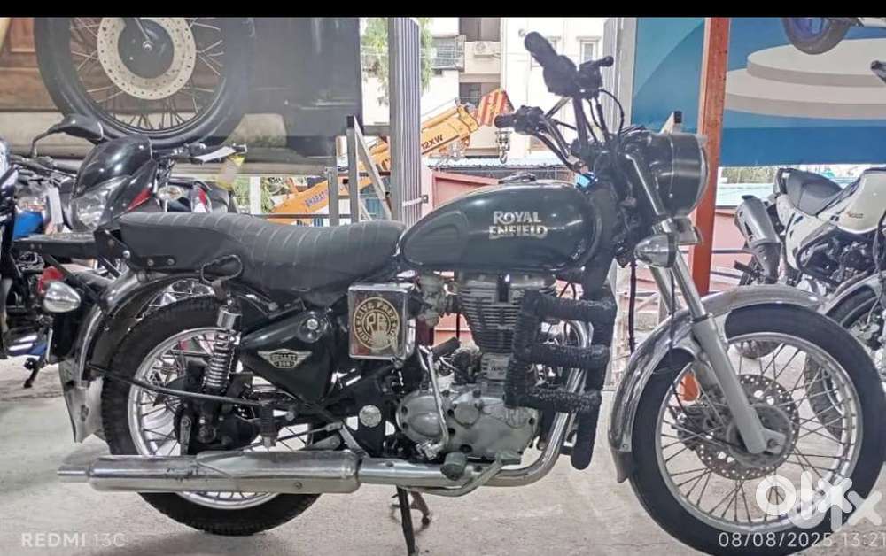 Bullet electra 350 bottle green