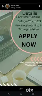 Work from home (part time)