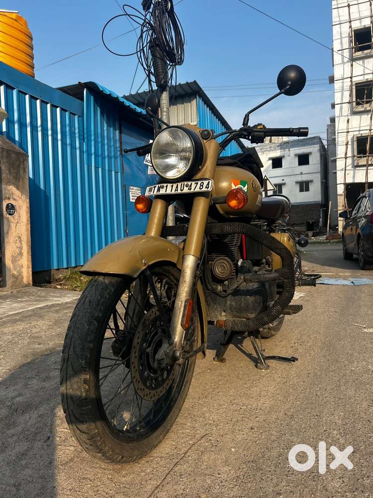 RE Classic 350 double disc