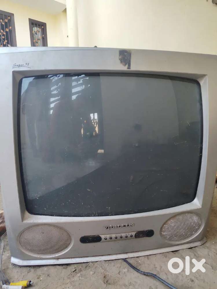 Vintage Videocon Super 51 TV  Classic Working Condition (21 Years Old)