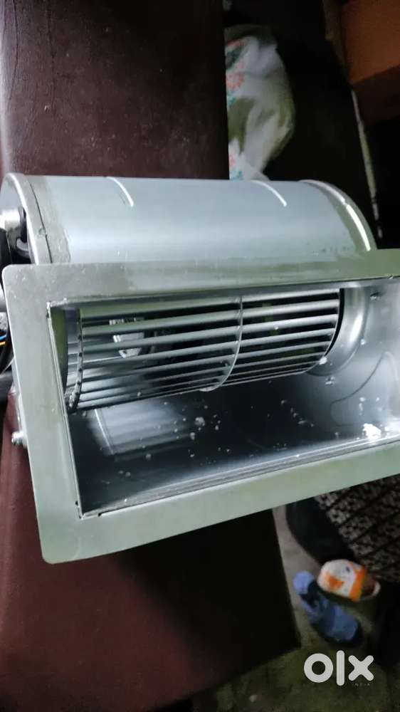 Sound reducer/air blower for asic