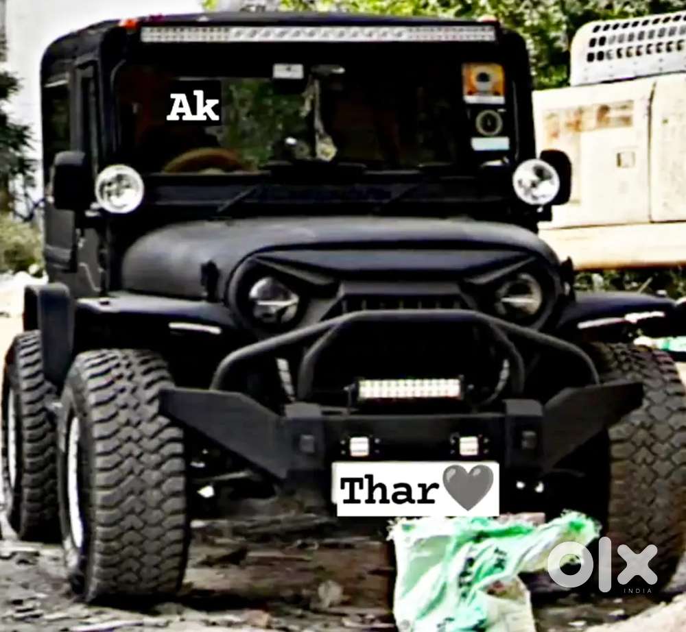 Mahindra Thar (4x4). Fully Modified And Bullet Proof paint