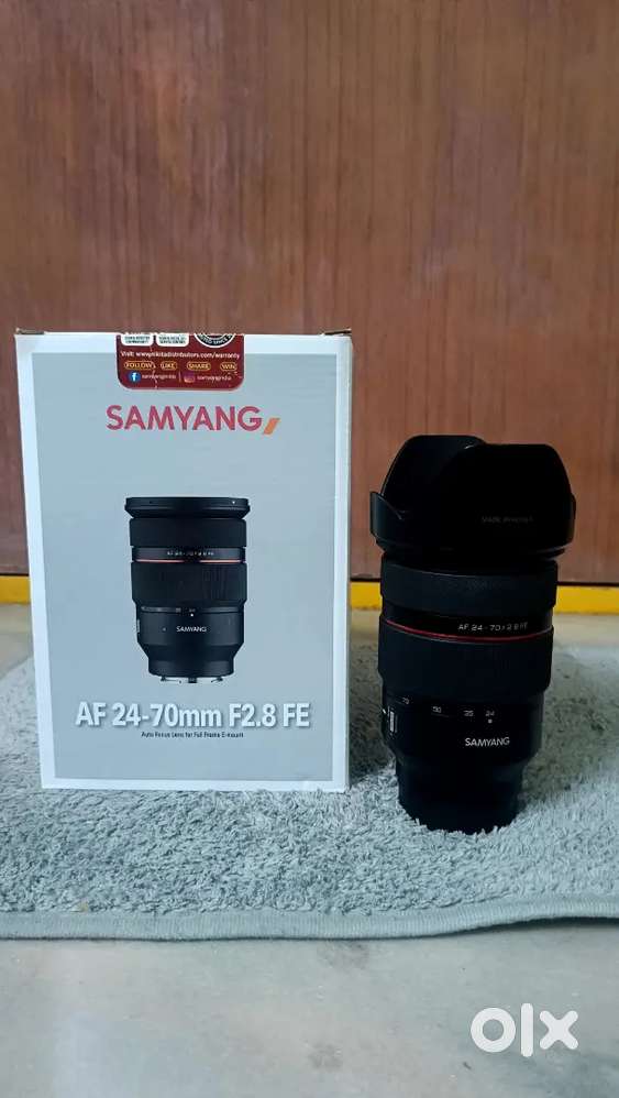 Samyang lens 24-70 2.8