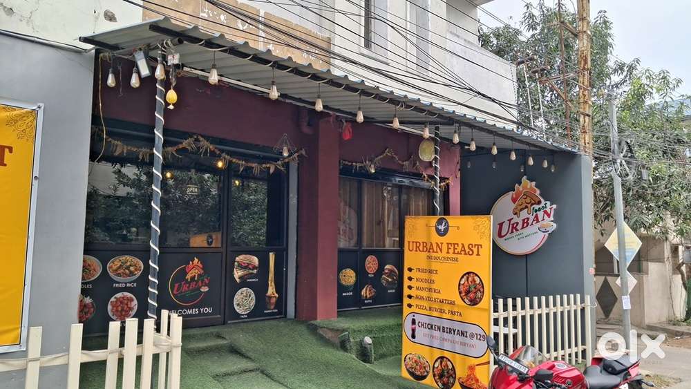 Fully equipped running cafe for sale