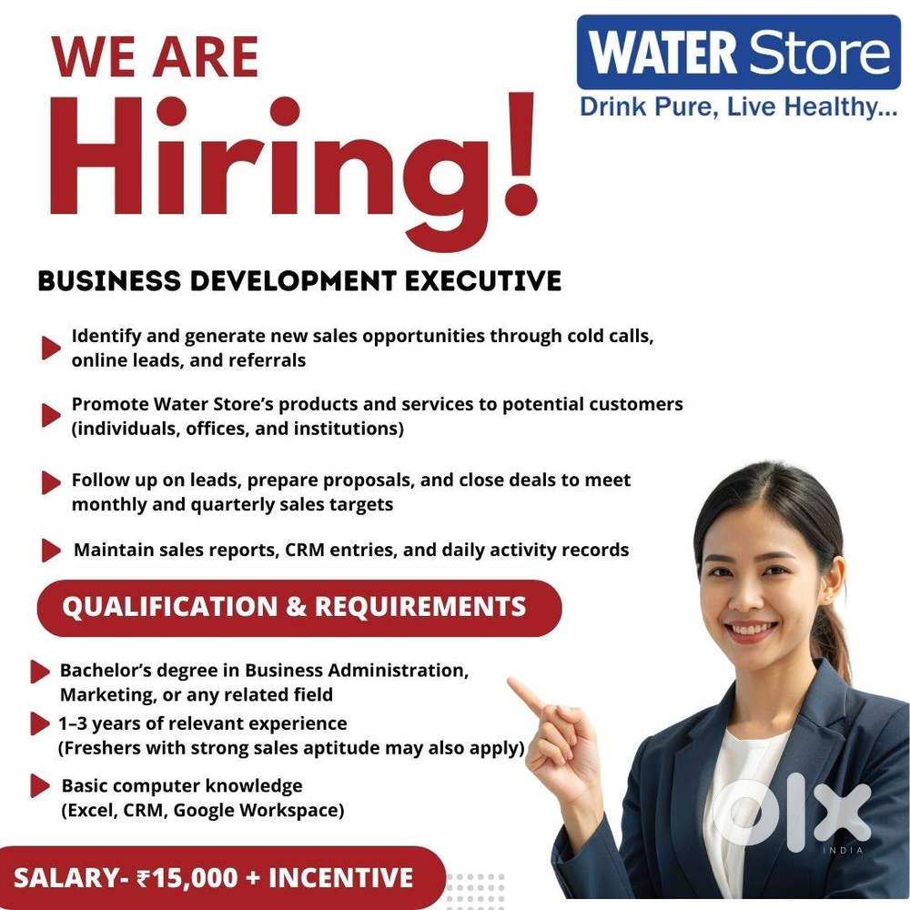 Vacancy: Business Development Executive