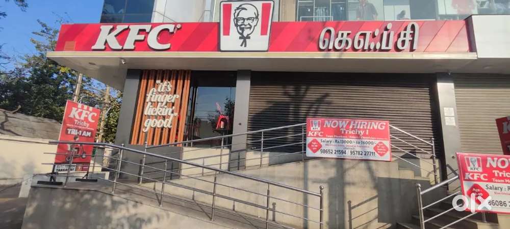 Now Hiring – Join the KFC Team at Trichy Cantonment