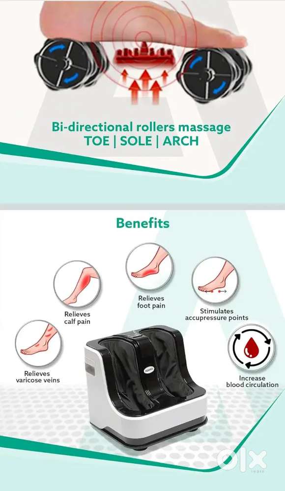 Agaro leg and foot massager