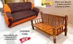 SOFA SET ,WOODEN SOFA SET SALE NEW , Pu sofa ,Cushion Sofa set  #78W8W