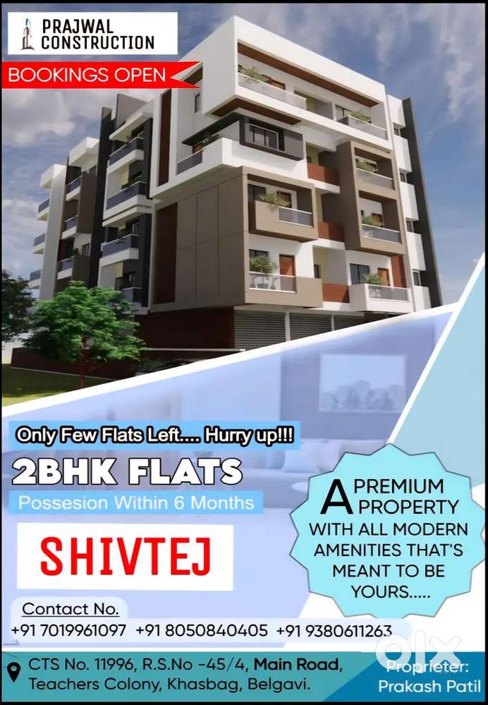 Ready to Move 2bhk Flats