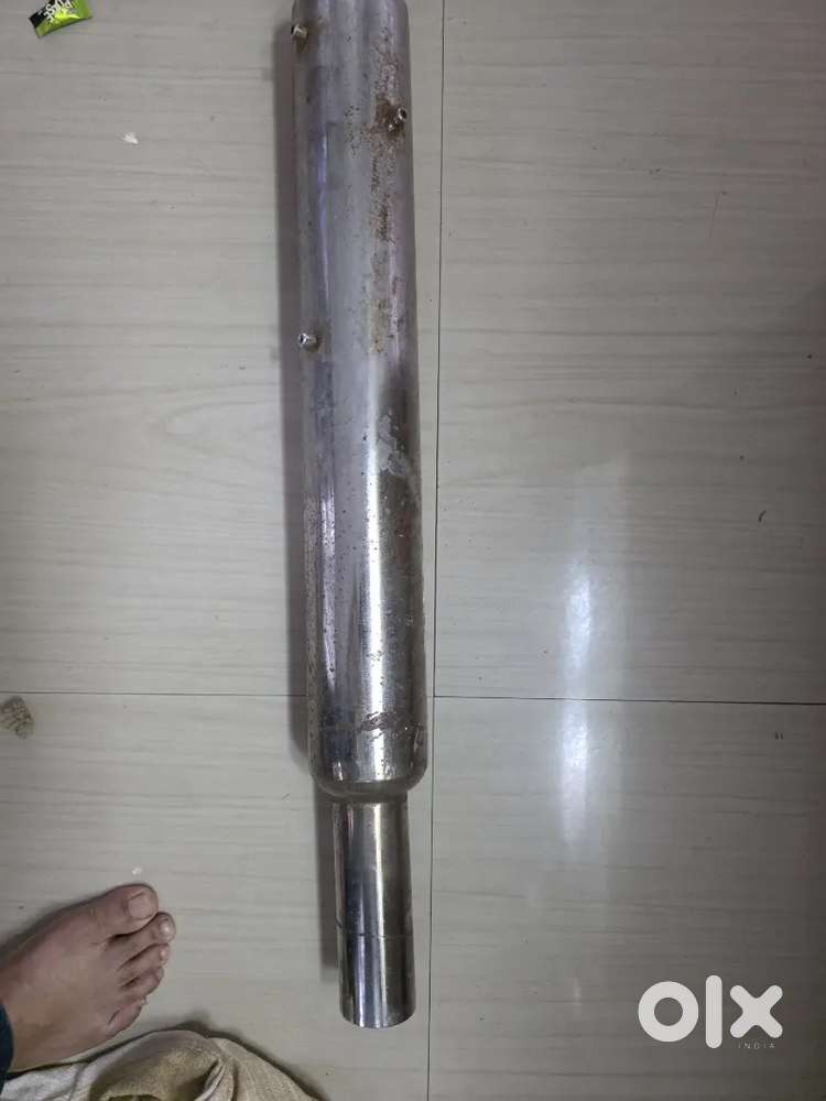 Silencer royal enfield bullet long bottle