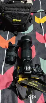 Nikon D5300 with double lens