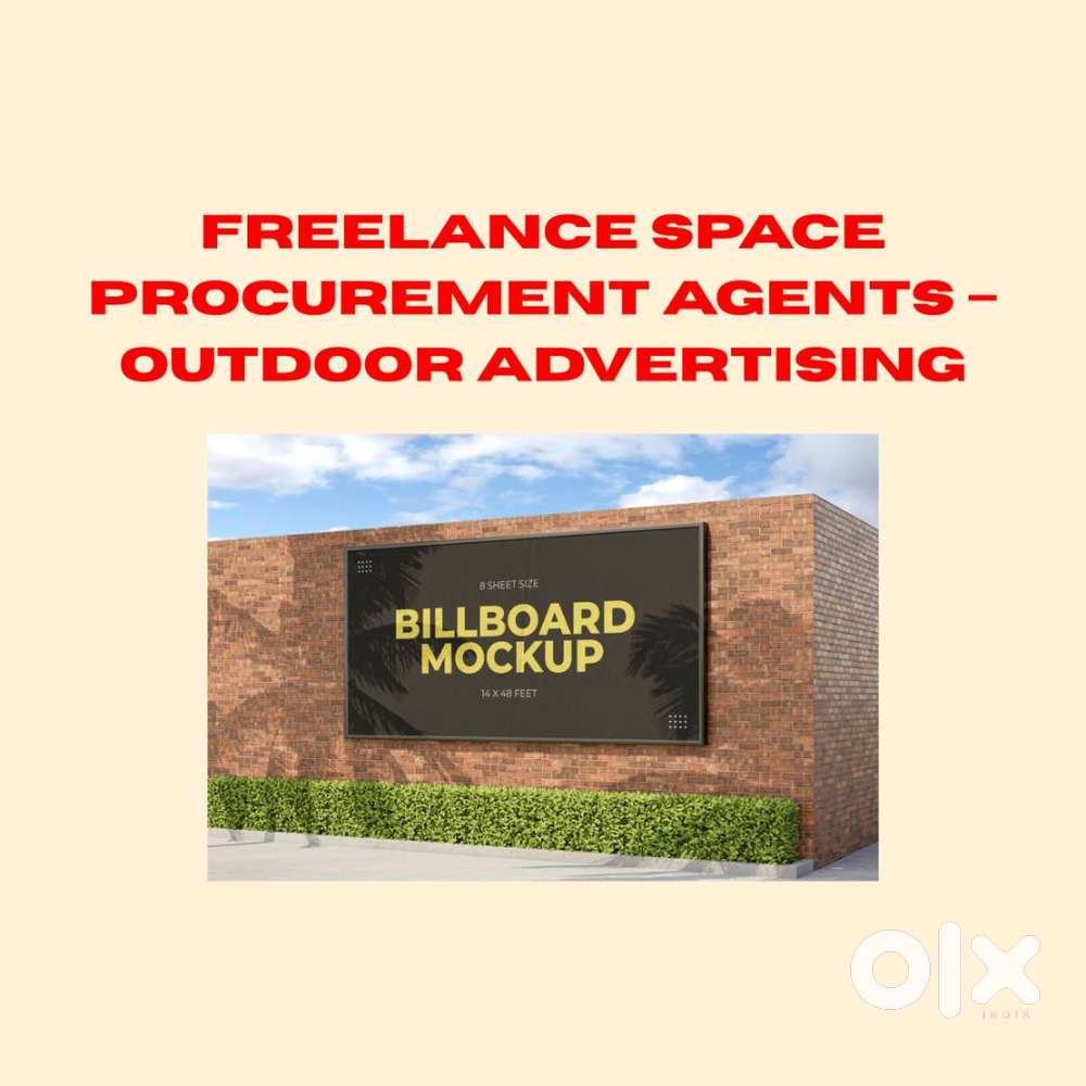 Freelance Space Procurement Agents – Outdoor Ads (Madurai City)