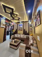 3 BHK Flat Well furnished PVC & Lobel Pannels with decorative Lights