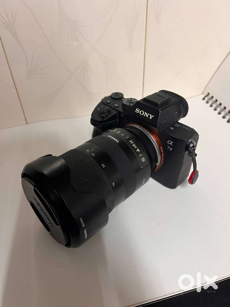 SONY A7III with Tamron 28-75 f-2.8 Lens