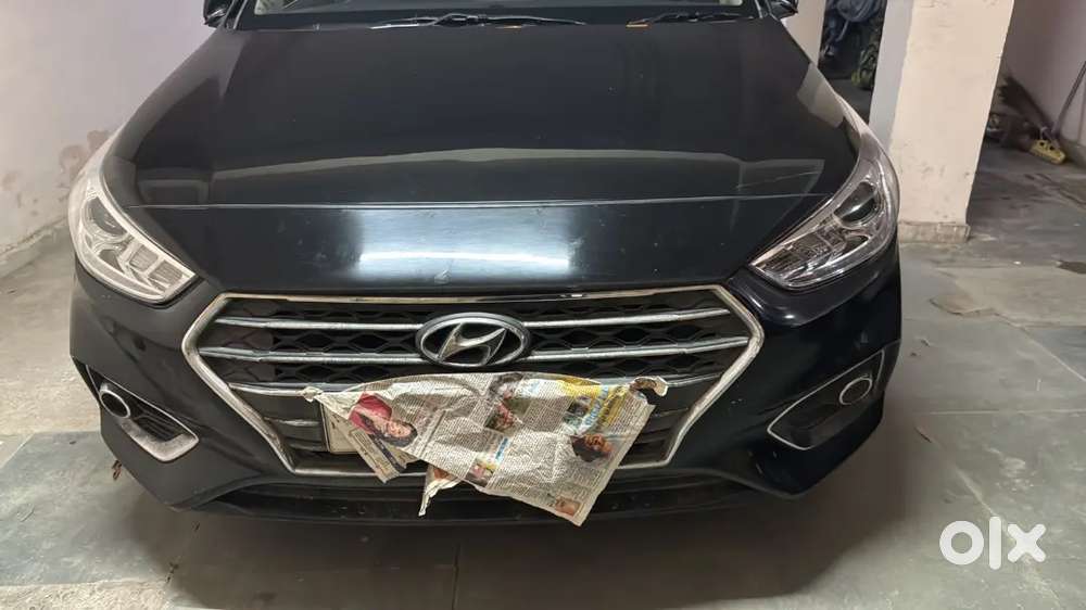 Verna Hyundai Black (2019) well maintained
