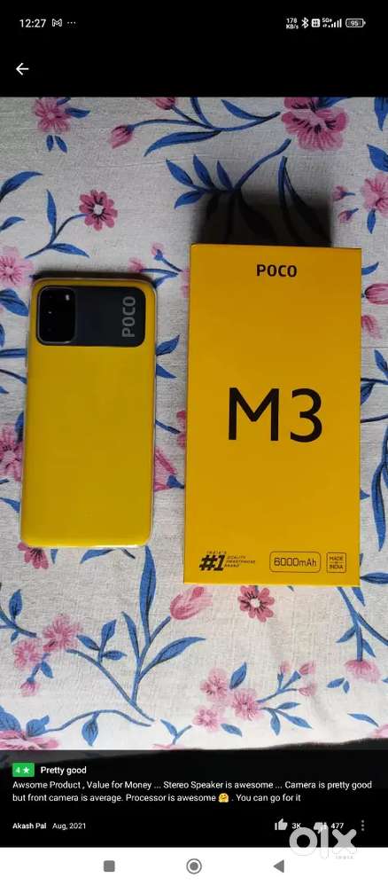 Poco m3 Yellow