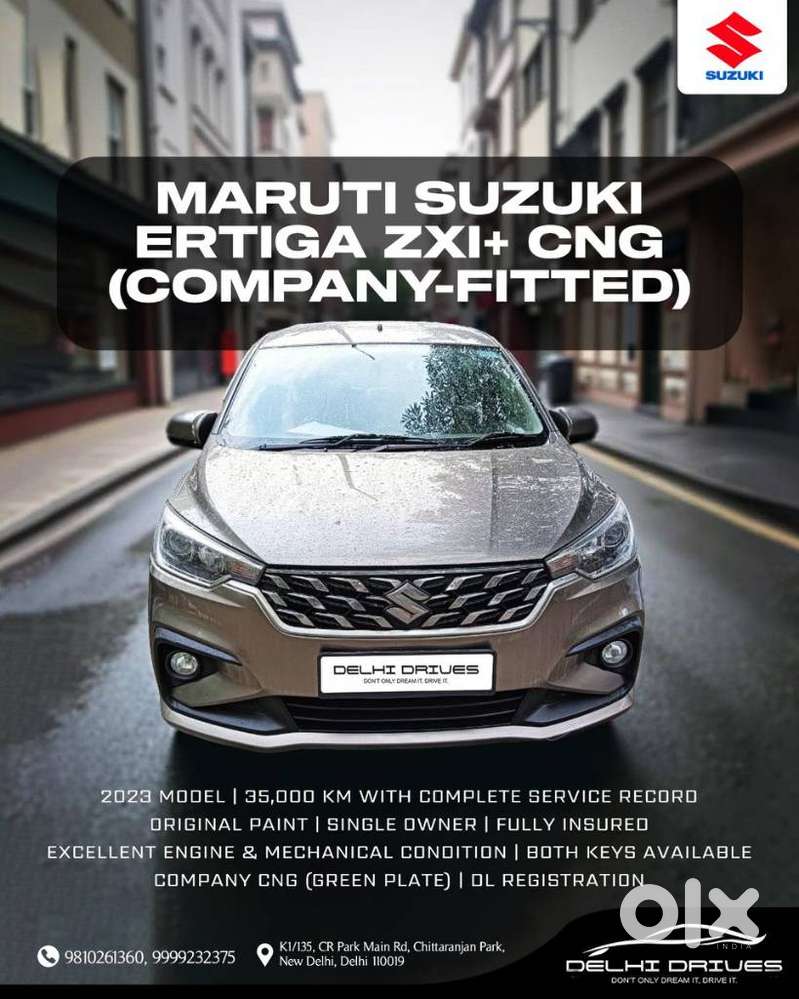 Maruti Suzuki Ertiga ZXi (O) CNG [2022-2023], 2023, Petrol