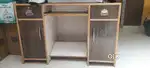Custom made teek wood study table for sale