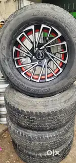 Alloy weels are old weels are available  all type