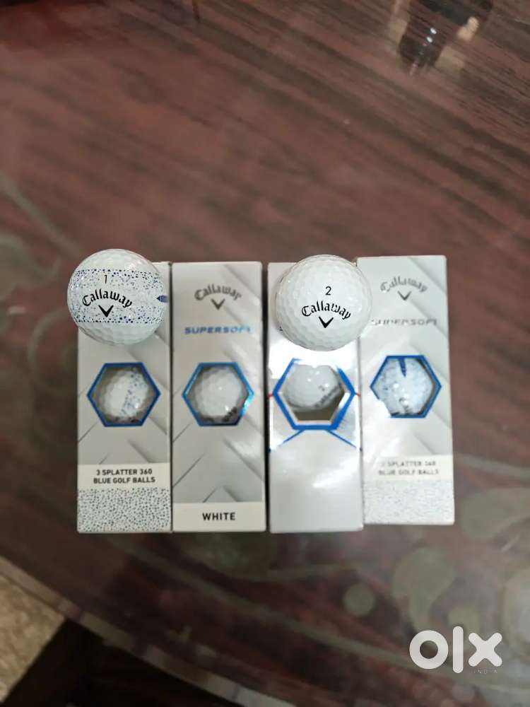 Golf balls sleeve brand new Callaway