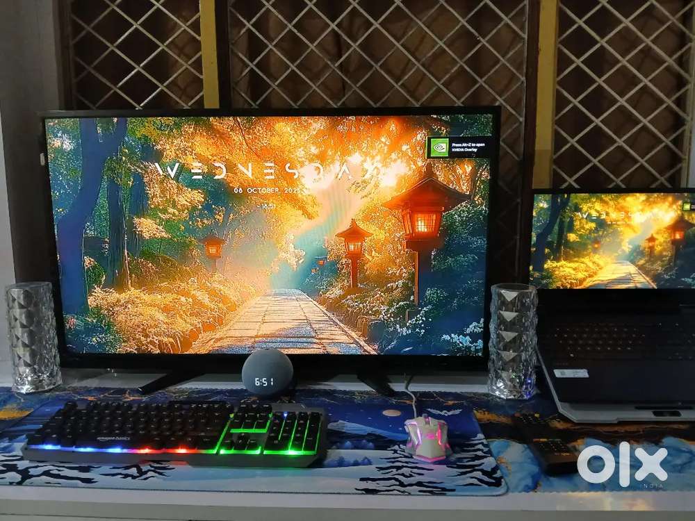TV 43 INCH IN GOOD CONDITION WITH REMOTE