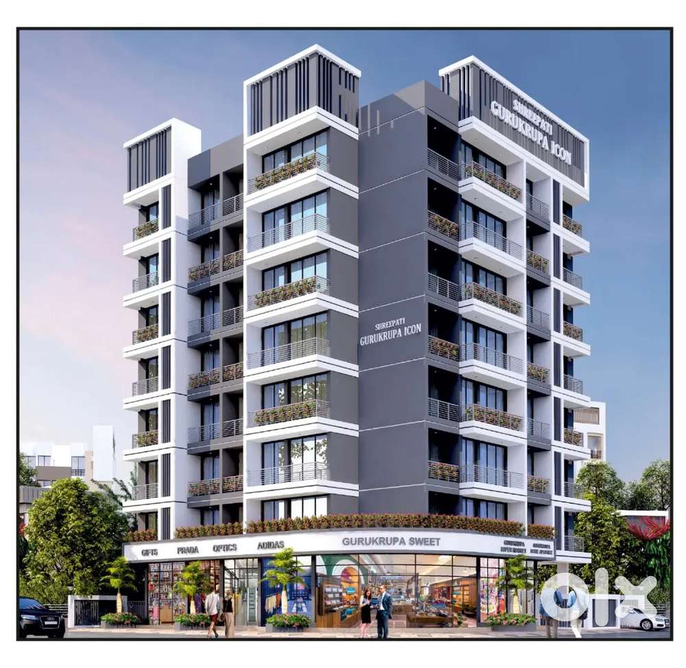 Shop for sale in Pushpak Nagar, excellent location, clear cidco