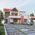 4 BHK 6 Cent 2200 SQ ft