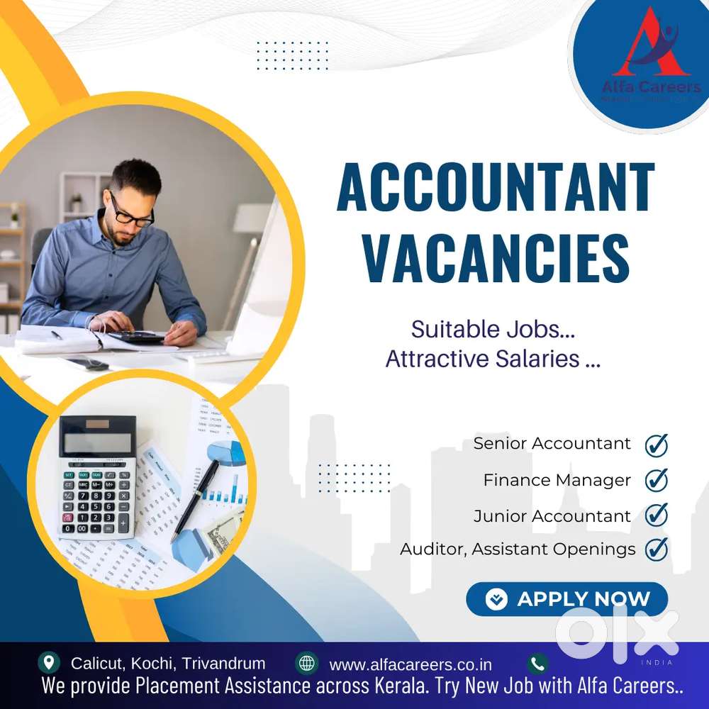 Need Accountant in CA Firm-Calicut