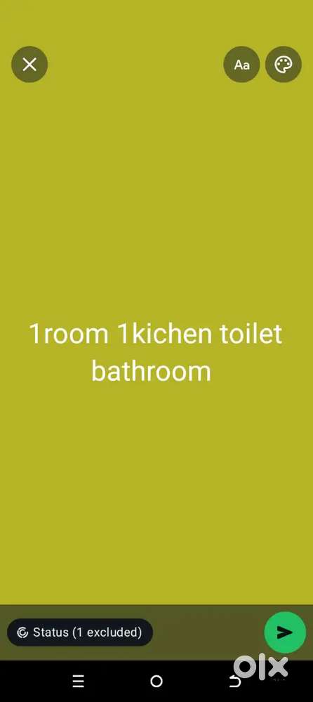 1bhk kichen toilet bathroom
