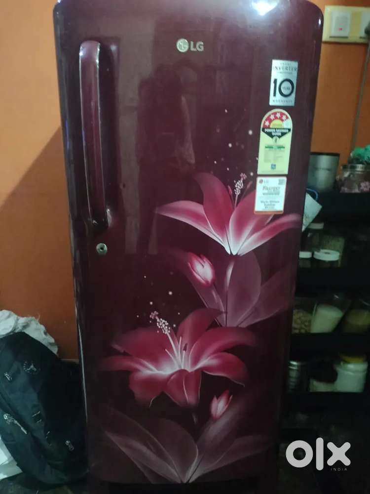 LG fridge  magenta