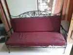 Iron sofa and chare