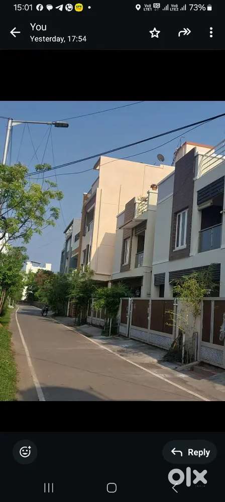 1BHK Decent locality near Vels school ECR