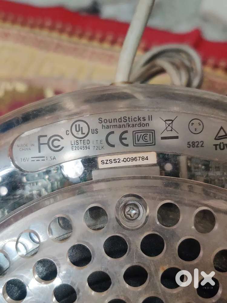 Harman garden 2 speakers subwoofer music system home theatre