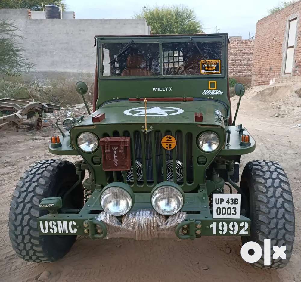 Willy Jeep modified by Bombay jeeps Open Jeep Mahindra Jeep modified