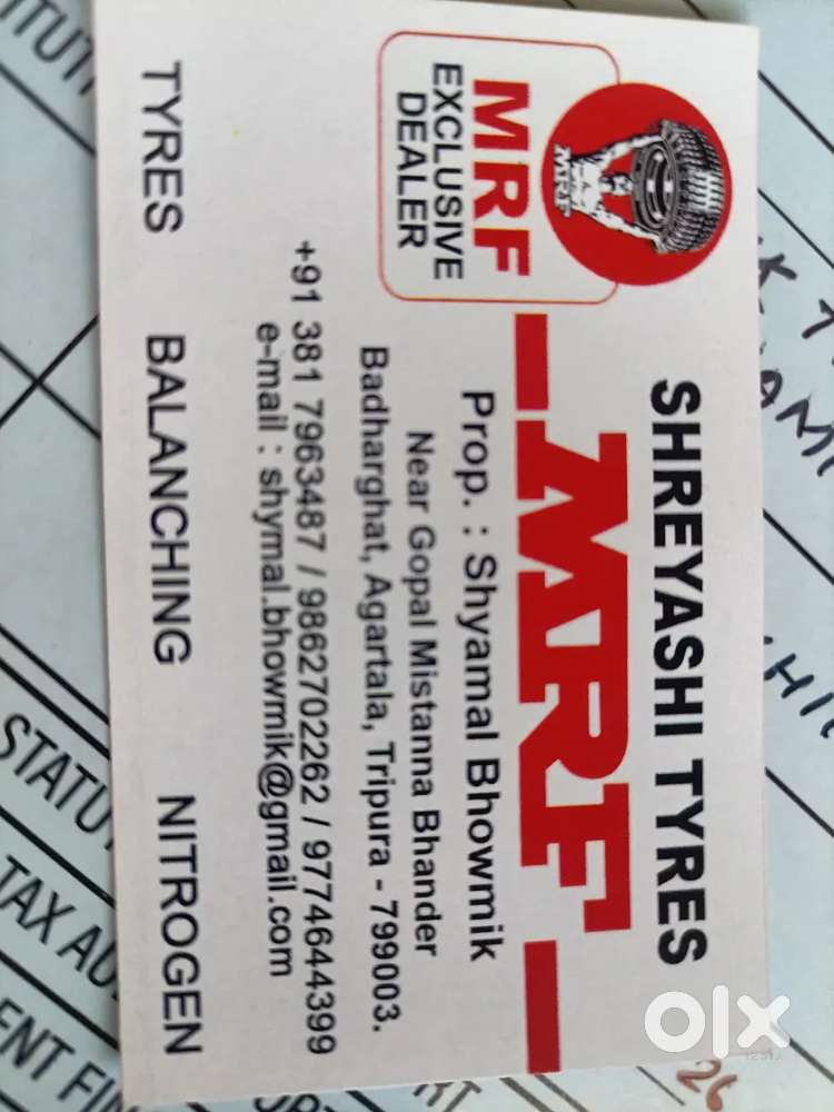 MRF TYRE DEALER