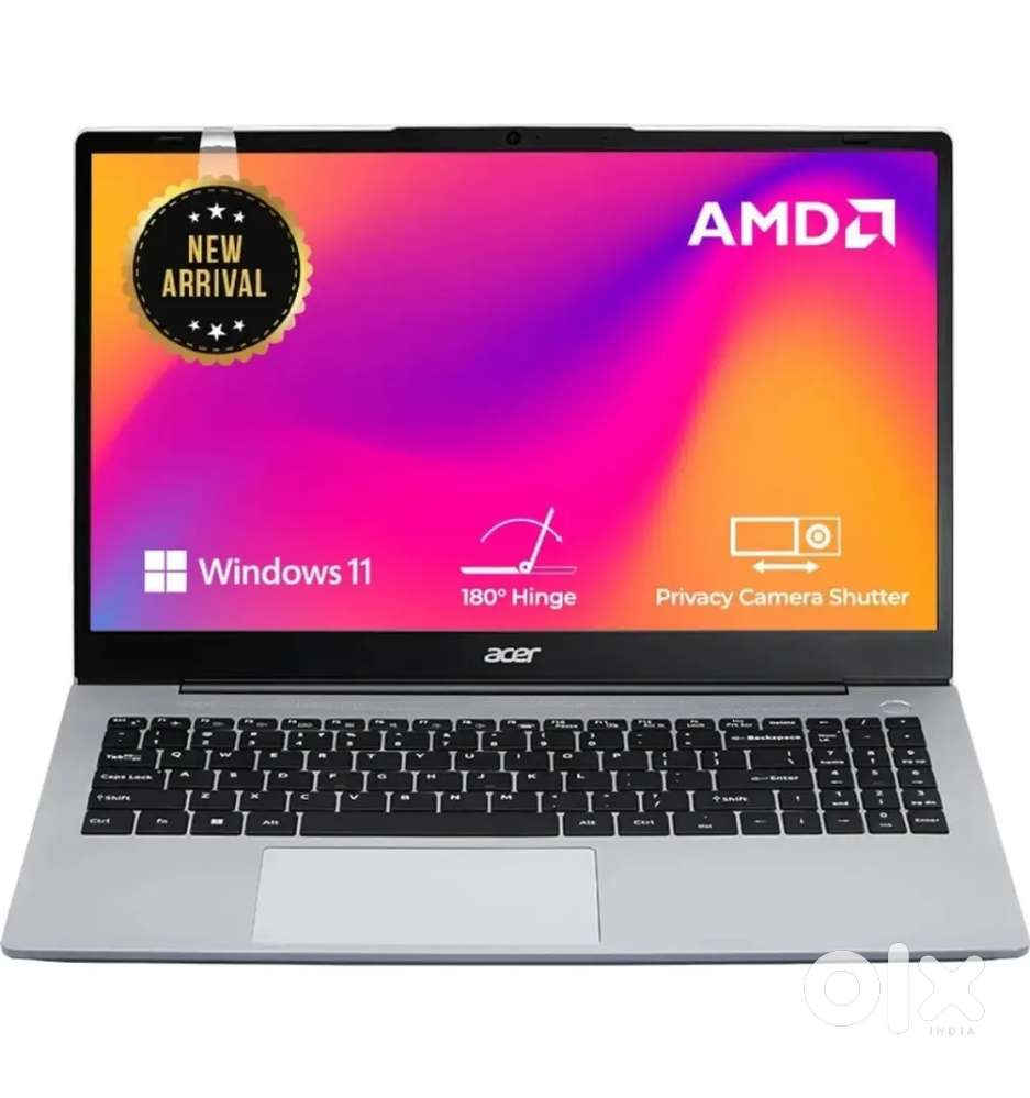 Acer Aspire 3 Backlit Ryzen Hexa Core 7430U Laptop - Mint condition