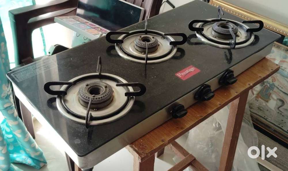 Glass Top gas stove in-working condition
