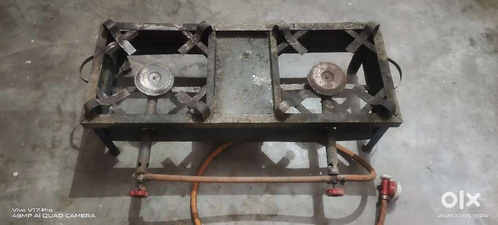 double burnal gas stove