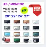 All Brand MONITOR / LED AVAIALBLE / BOX PACK WITH WARRANTY