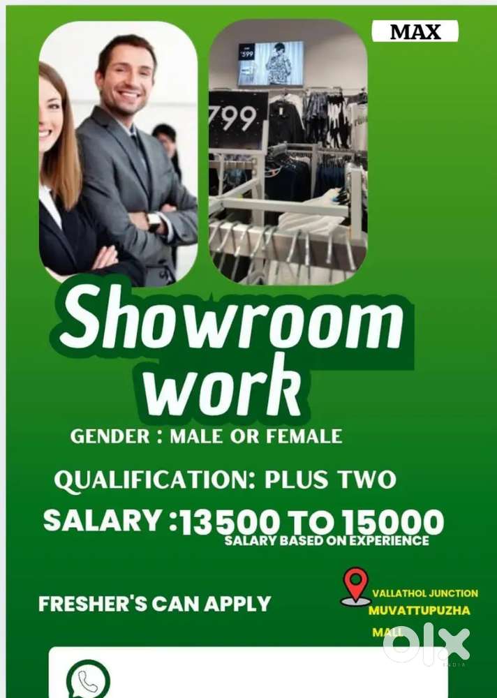 MAX SHOWROOM VACANCY