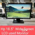 Hp 18.5  wide LCD used Monitor