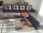 Sofa, Damro Bed King, Curtains, study table, Heater