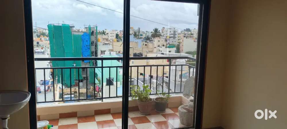 Semi- furnished apartment flat