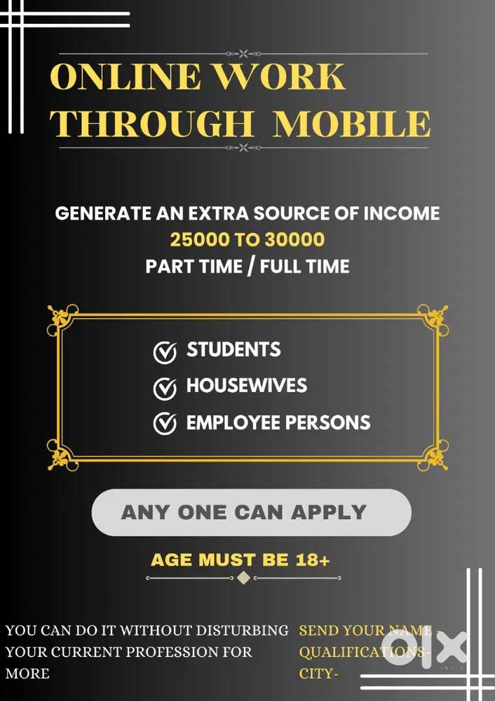 ONLINE EARNING THROUGH MOBILE