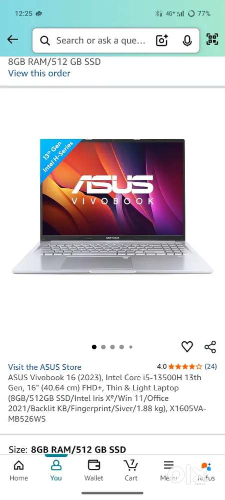 Asus vivobook 16